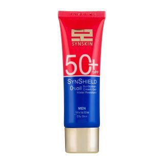 کرم ژل ضد آفتاب ساین اسکین مدل Synshield با SPF50 مناسب پوست چرب آقایان حجم ۵۰ میلی لیتر