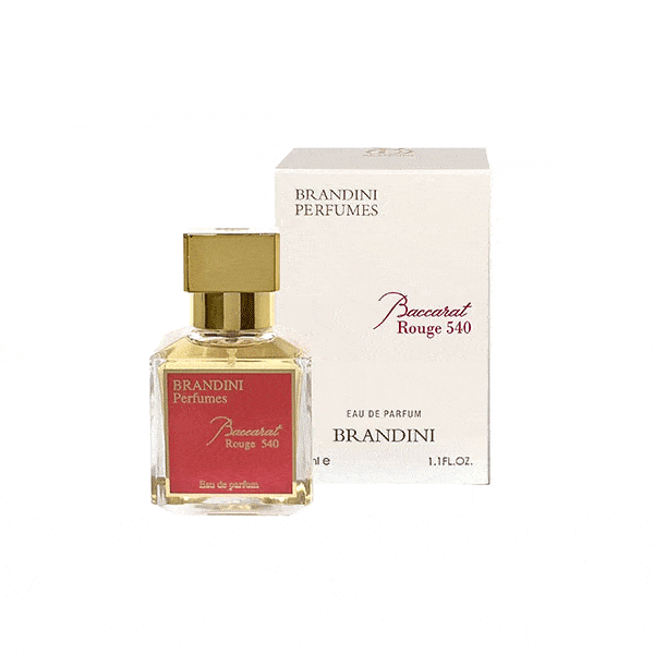 عطر جیبی برندینی باکارات رژ ۵۴۰ Brandini Bacarat rouge مردانه و زنانه ۳۳ میلی لیتر