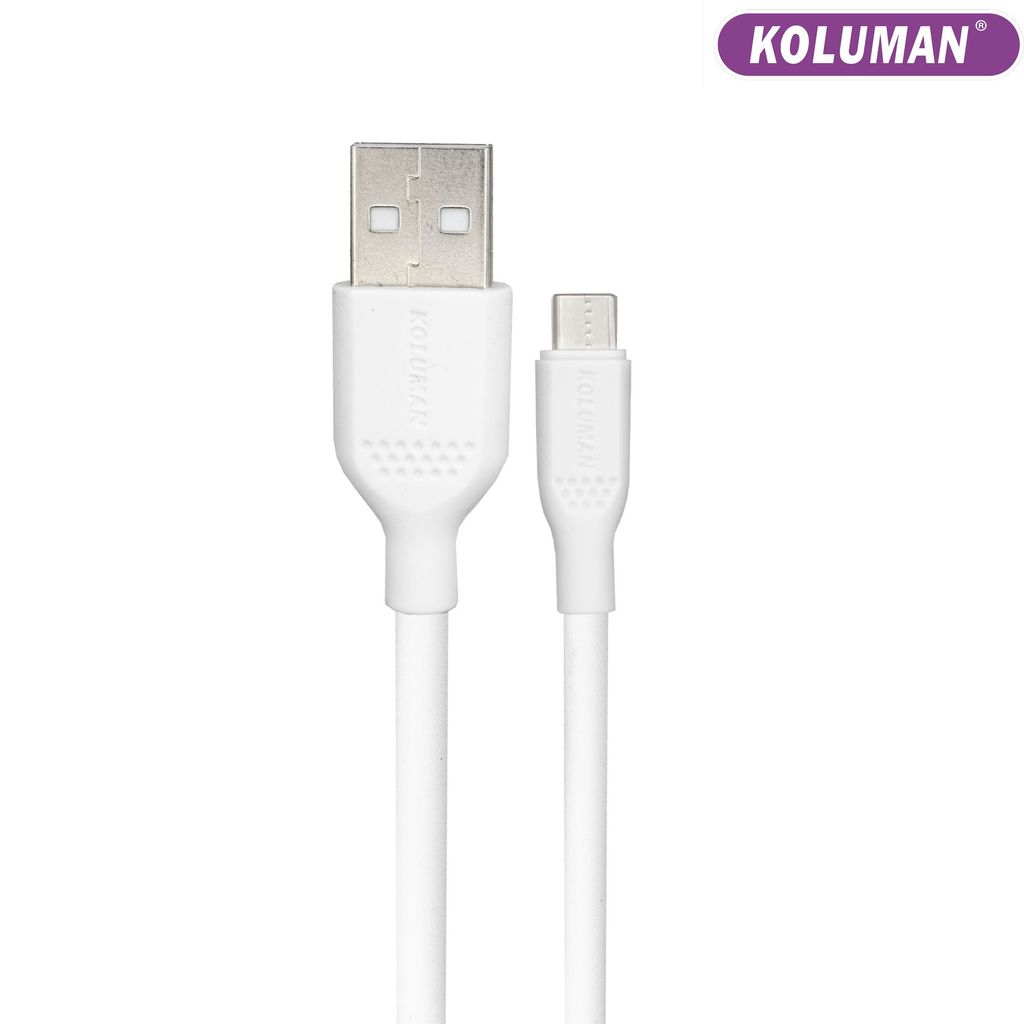 کابل تبدیل USB به USB – C کلومن مدل DK – 02 طول ۱ متر