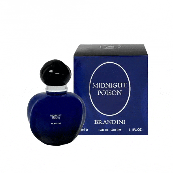 عطر جیبی برندینی میدنایت پویزن Brandini Midnight Poison زنانه حجم ۳۳ میلی لیتر