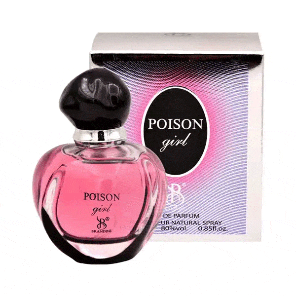 عطر جیبی برندینی پویزن گرل Brandini Poison Girl زنانه حجم ۳۳ میلی لیتر