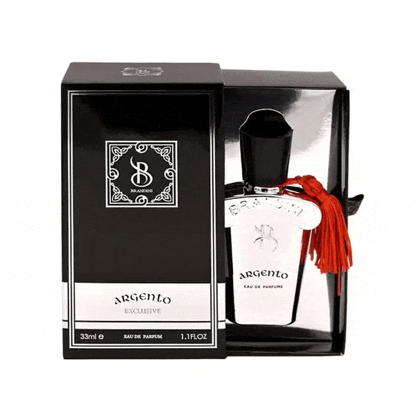 عطر جیبی برندینی آرجنتو Brandini Argento زنانه مردانه حجم ۳۳ میلی لیتر