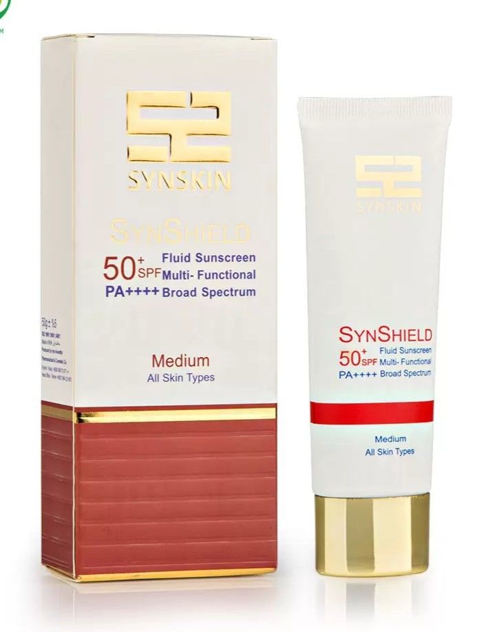 فلوئید ضد آفتاب رنگی ساین شیلد SPF 50 ساین اسکین