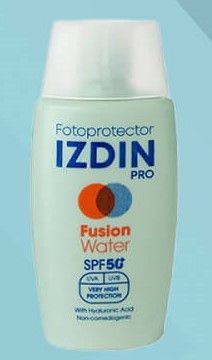 ضد آفتاب فیوژن واتر ایزدین پرو SPF +50