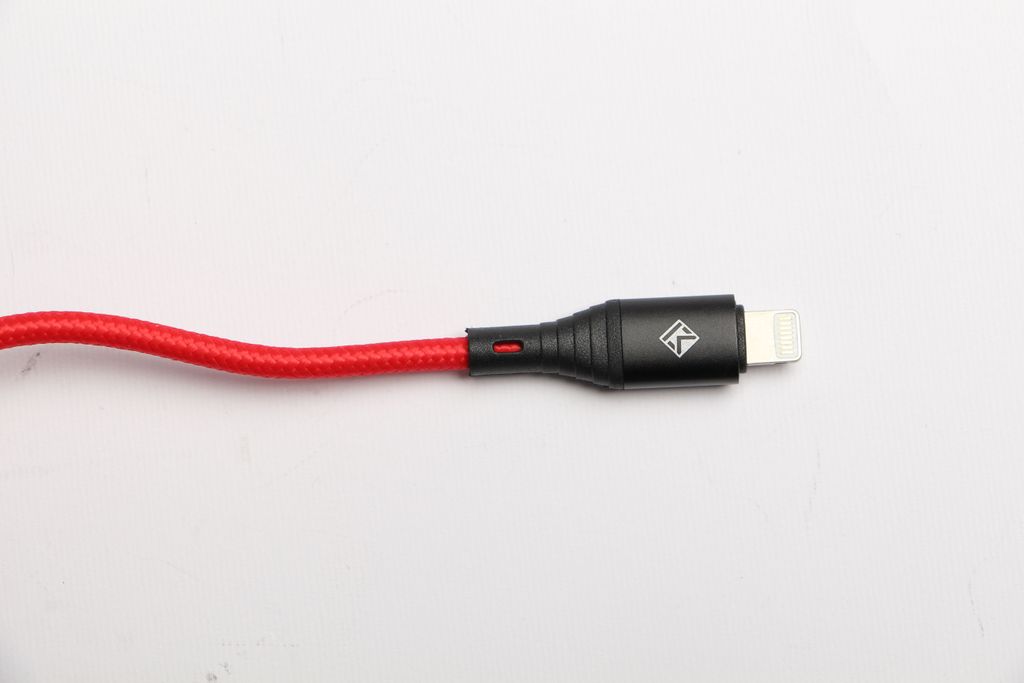 کابل تبدیل USB به USB-C کلومن مدل KD-L66 طول ۱ متر قرمز