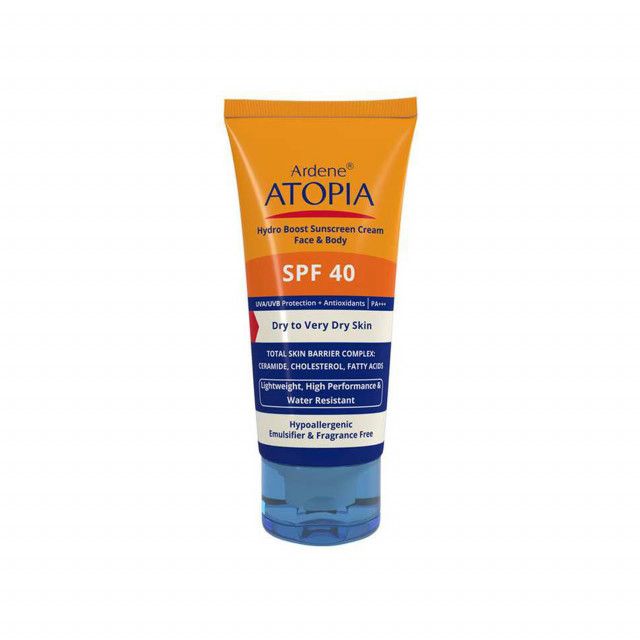 کرم ضد آفتاب آردن مدل Atopia SPF 40 مناسب پوست خشک حجم ۵۰ میلی لیتر – بی رنگ