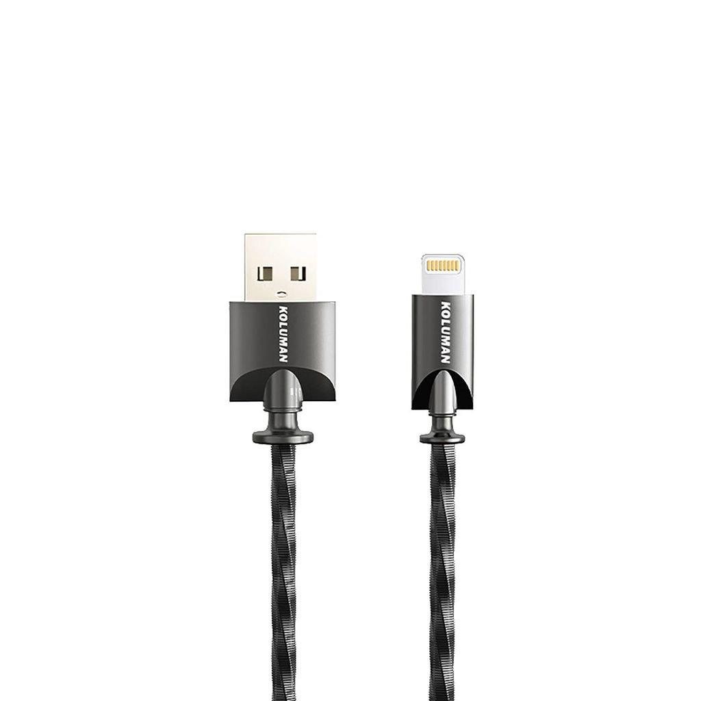 کابل تبدیل USB به MICROUSB کلومن مدل DK – 21 طول ۱ متر طوسی