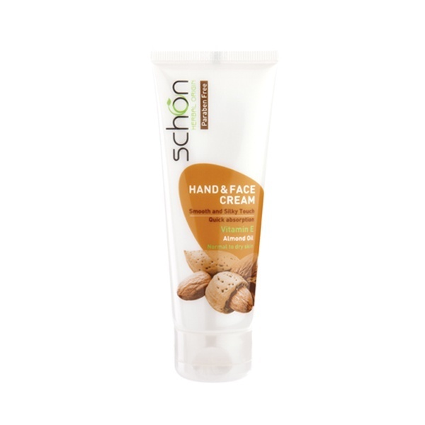 کرم تیوپی دست و صورت بادام شون|Schon Almond Hand And Face Cream