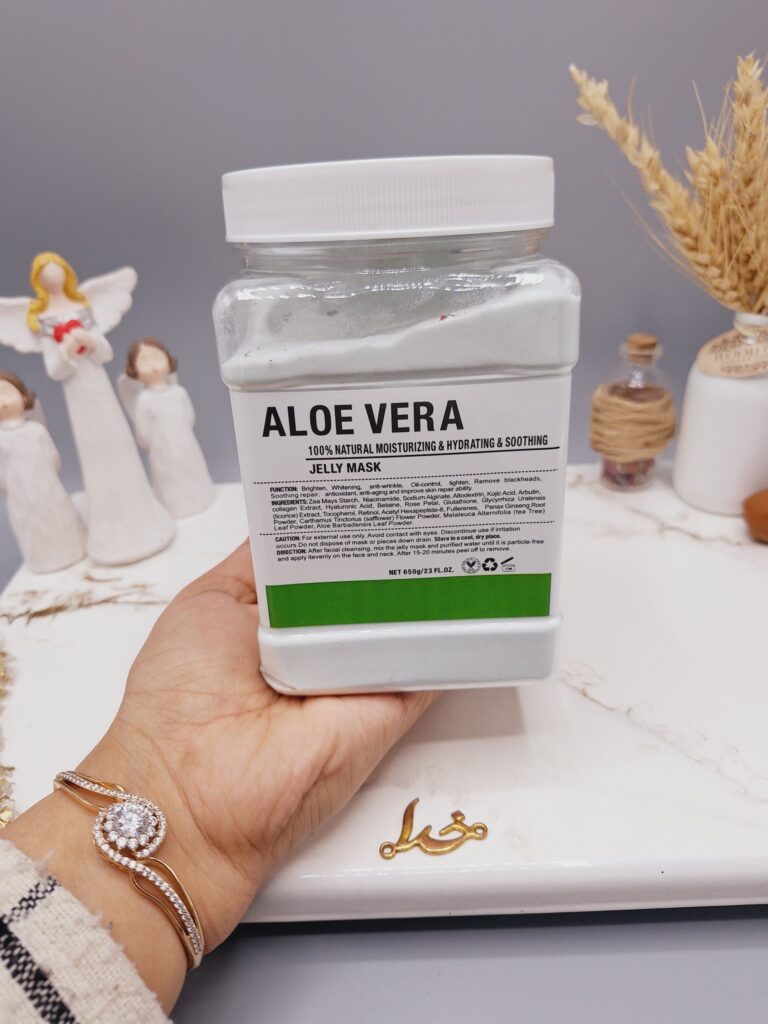 ماسک هیدروژلی آلوئه ورا ۶۵۰ گرمی ALOE VERA ساخت چین